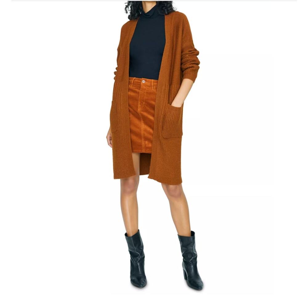 SANCTUARY Cozy On Up Long Cardigan Sweater Duster  w/ Pockets Medium NWT